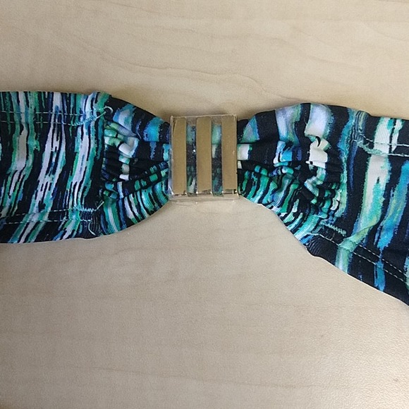 Bar III Reef Road Printed Hardware Bikini Bottoms - Picture 8 of 8